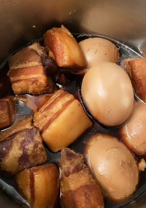 海外で作る 紹興酒使う豚の角煮-レシピのメイン写真