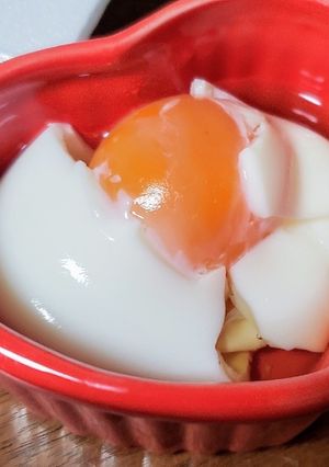 温泉玉子-レシピのメイン写真