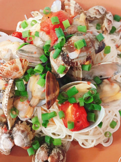 アサリの酒蒸しぶっかけ素麺-レシピのメイン写真