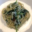 大人の行者にんにくペペロンチーノパスタ