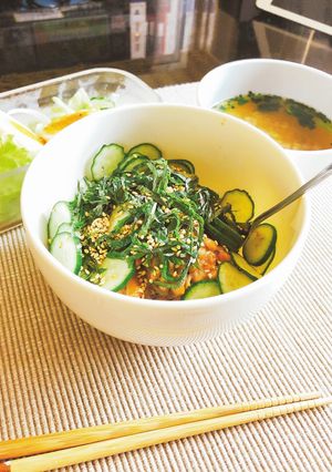 火を使わない！納豆大葉きゅうりでズボラ飯-レシピのメイン写真