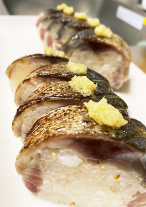 本格炙りしめ鯖寿司-レシピのメイン写真