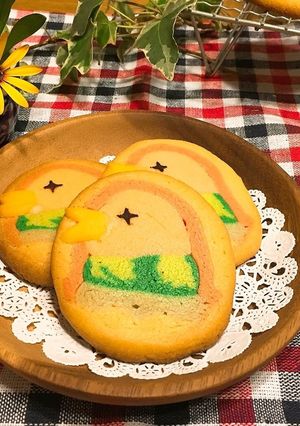 ＊アマビエ様 アイスボックスクッキー＊-レシピのメイン写真