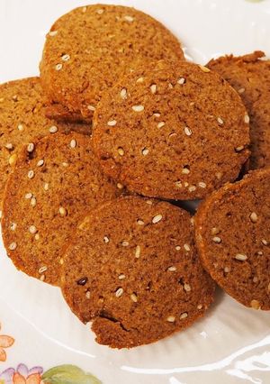 【つけてみそかけてみそ】ごま味噌クッキー-レシピのメイン写真
