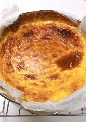 バスクチーズケーキ　記録用-レシピのメイン写真