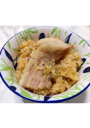 豚のガーリックご飯-レシピのメイン写真