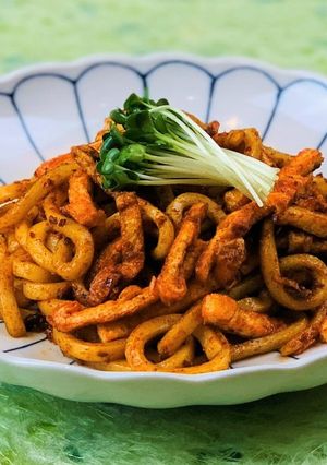 ゴマうま焼うどん-レシピのメイン写真