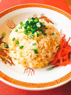餃子のたねの残りでリメイク☆簡単炒飯-レシピのメイン写真