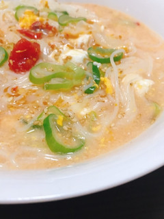 片栗粉なし、トマト酸辣湯そうめん-レシピのメイン写真