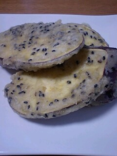 サクっと美味しいさつまいもの天ぷら-レシピのメイン写真