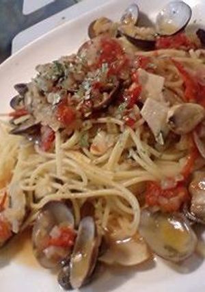 あさりと大根とフレッシュトマトのパスタ-レシピのメイン写真