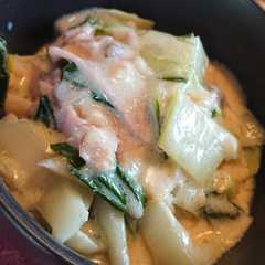รูปของ チンゲン菜のクリーム煮〜母の味〜
