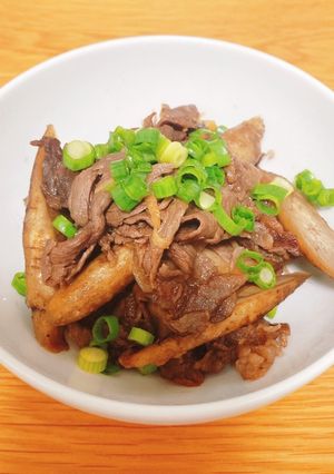 牛肉とごぼうのしぐれ煮-レシピのメイン写真