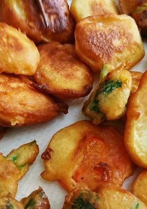HMとフライパンで！簡単野菜フリッター-レシピのメイン写真