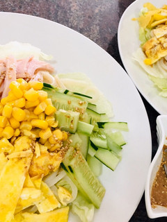 ヘルシー♪ゴマだれ*冷やしうどん-レシピのメイン写真