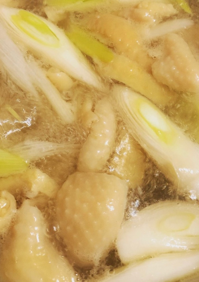 麺つゆ不使用で簡単♪鶏とねぎの温そばつゆ-レシピのメイン写真