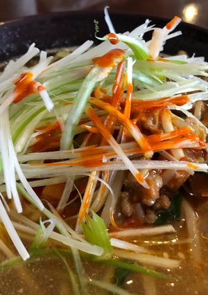 ☆我が家の即席坦々麺本格ラーメン☆-レシピのメイン写真