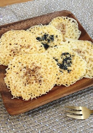 ごまチーズせんべい-レシピのメイン写真