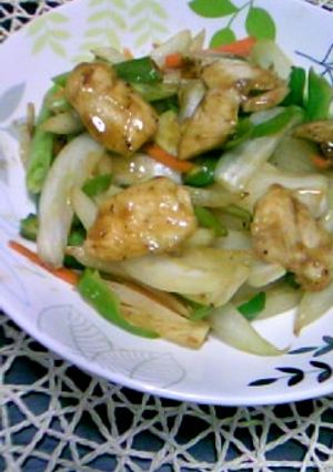 うまうま！鶏ムネ肉と野菜のチリソース焼き-レシピのメイン写真