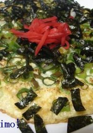 お好み焼き ?? ヘルシー豆腐のネギ焼き-レシピのメイン写真