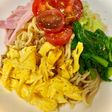 食べる辣油風!冷やし中華!