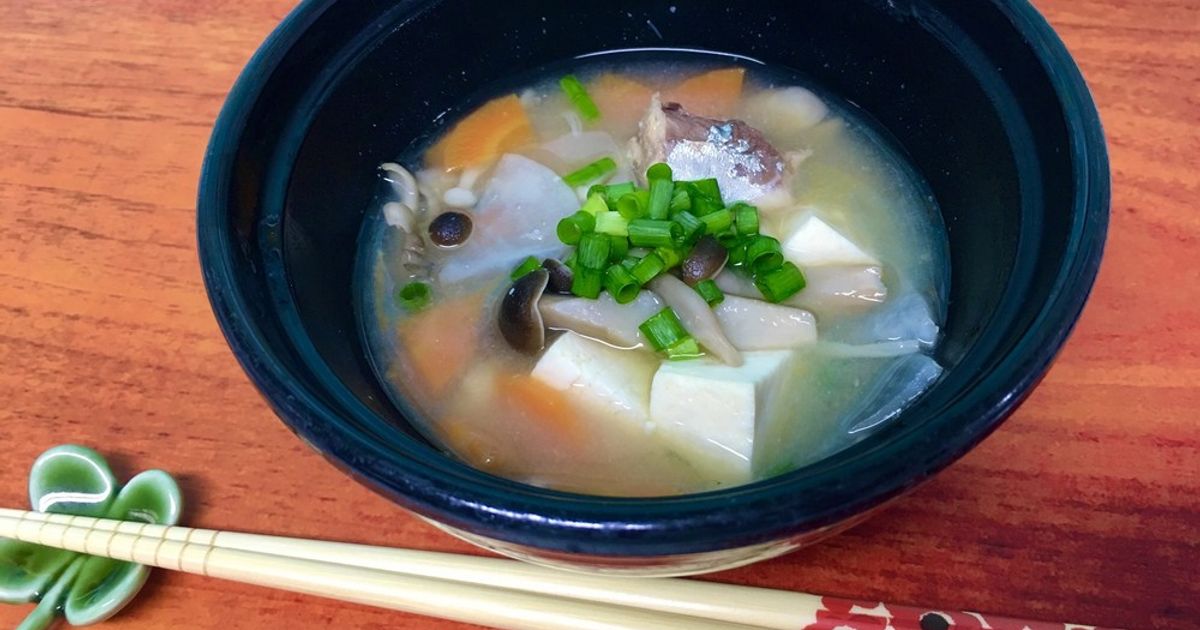 さば缶みそ汁 by 管理栄養士さおりん 【クックパッド】 簡単