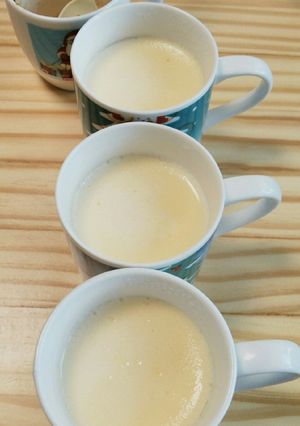 材料３つ【いつものプリン】-レシピのメイン写真