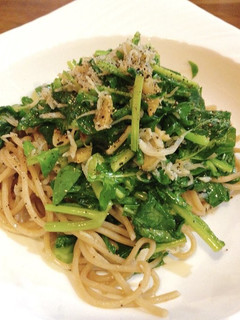 ルッコラと生しらすのパスタ-レシピのメイン写真