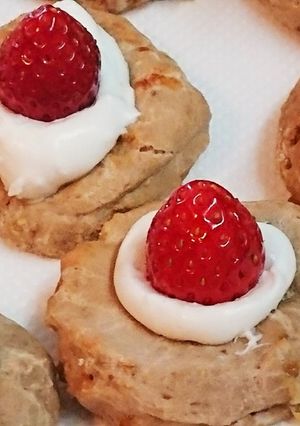 柚子クリームのストロベリーチーズケーキ-レシピのメイン写真