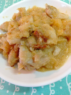パクパク食べちゃう♥️鶏肉のみぞれ煮-レシピのメイン写真