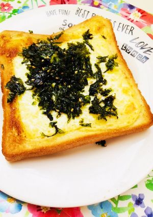 韓国のり×とろけるチーズトースト☆-レシピのメイン写真