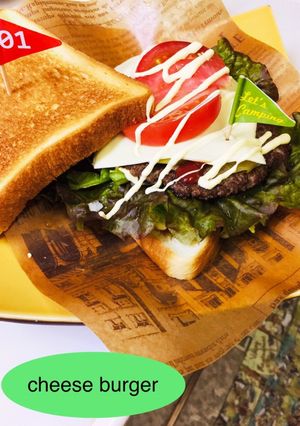 チーズ バーガーでキミとlunch-レシピのメイン写真