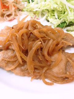 ♡玉ねぎたっぷり生姜焼き♡-レシピのメイン写真