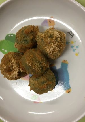 【保育園給食】よもぎ団子-レシピのメイン写真