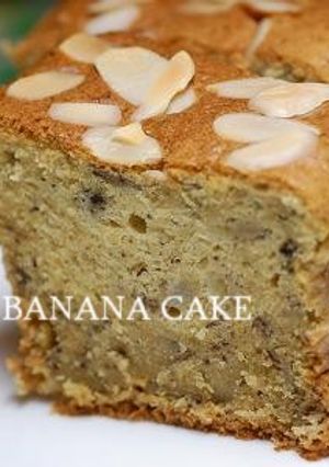 グレープシードオイルで作るバナナケーキ-レシピのメイン写真