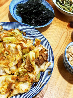 基本の調味料でホイコーロー定食-レシピのメイン写真