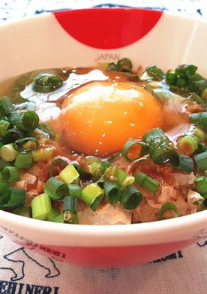 大根おろし卵かけオートミール(TKG可)-レシピのメイン写真