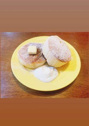 ヨーグルトホットケーキ-レシピのメイン写真