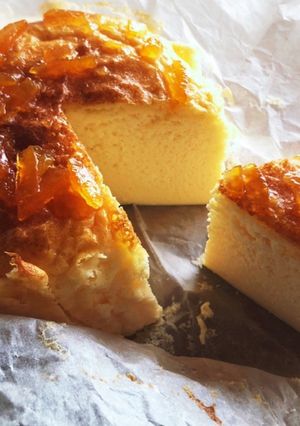 糖質オフのスフレチーズケーキ-レシピのメイン写真