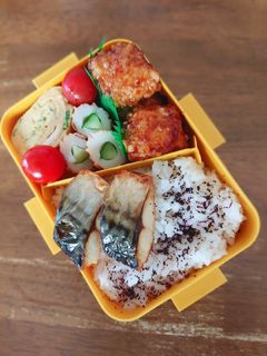 焼きサバ弁当♪-レシピのメイン写真