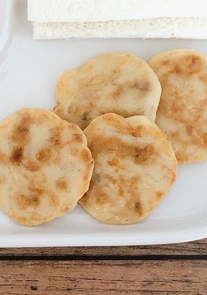 《簡単》材料３つ！バナナパンケーキ-レシピのメイン写真