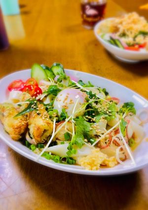 名古屋駅中の冷やしきしめん489kcal-レシピのメイン写真
