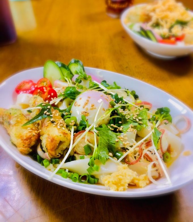 名古屋駅中の冷やしきしめん489kcal-レシピのメイン写真
