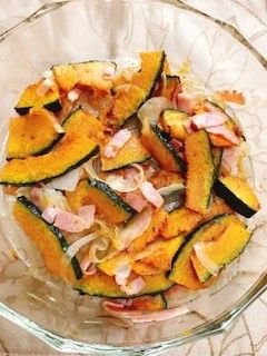 素揚げかぼちゃと新玉ねぎの和サラダ-レシピのメイン写真