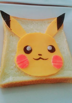 朝ごはんに♪ピカチュウパン-レシピのメイン写真