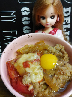 リカちゃん♡トマトチーズすき焼き '×'-レシピのメイン写真