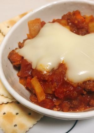 豆が苦手な方必見!簡単豆抜きチリコンカン-レシピのメイン写真