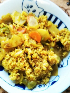 野菜たっぷりカレーピラフ-レシピのメイン写真