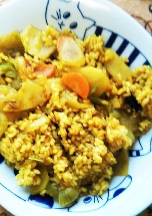 野菜たっぷりカレーピラフ-レシピのメイン写真