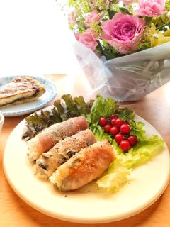 【EZ!】2ステップ!生ハムおにぎり-レシピのメイン写真